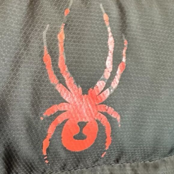 Spyder Black Puffer Jacket size Medium - Picture 3 of 10